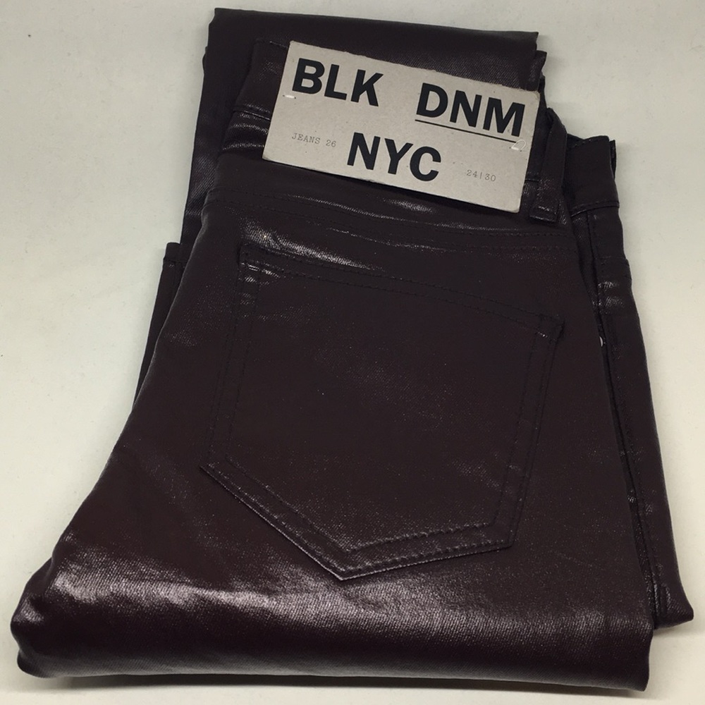 New BLK DNM Skinny Jeans in Empire Red Size 24/30